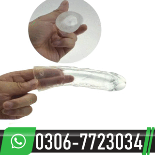 Crystal Silicone Washable Reusable Condom In Pakistan