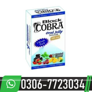 Original Black Cobra Oral Jelly in Pakistan