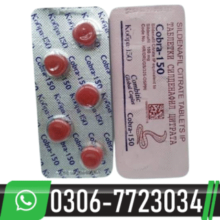 Black Cobra 150mg Tablets in Pakistan