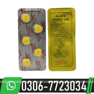 Original Black Cobra 250 Tablets in Pakistan